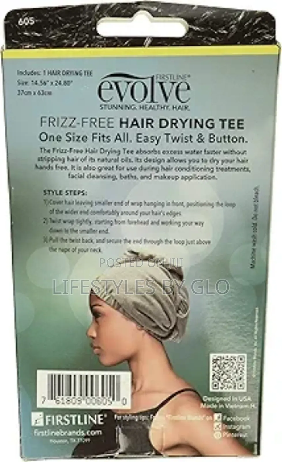 Evolve Frizz-free Hair Drying Tee