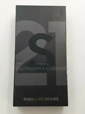 New Samsung Galaxy S21 Ultra 5G 256 GB Black