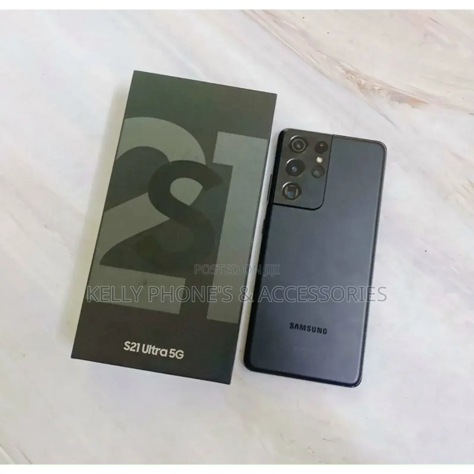New Samsung Galaxy S21 Ultra 5G 256 GB Black