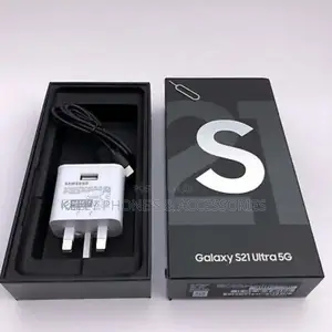 New Samsung Galaxy S21 Ultra 5G 256 GB Black