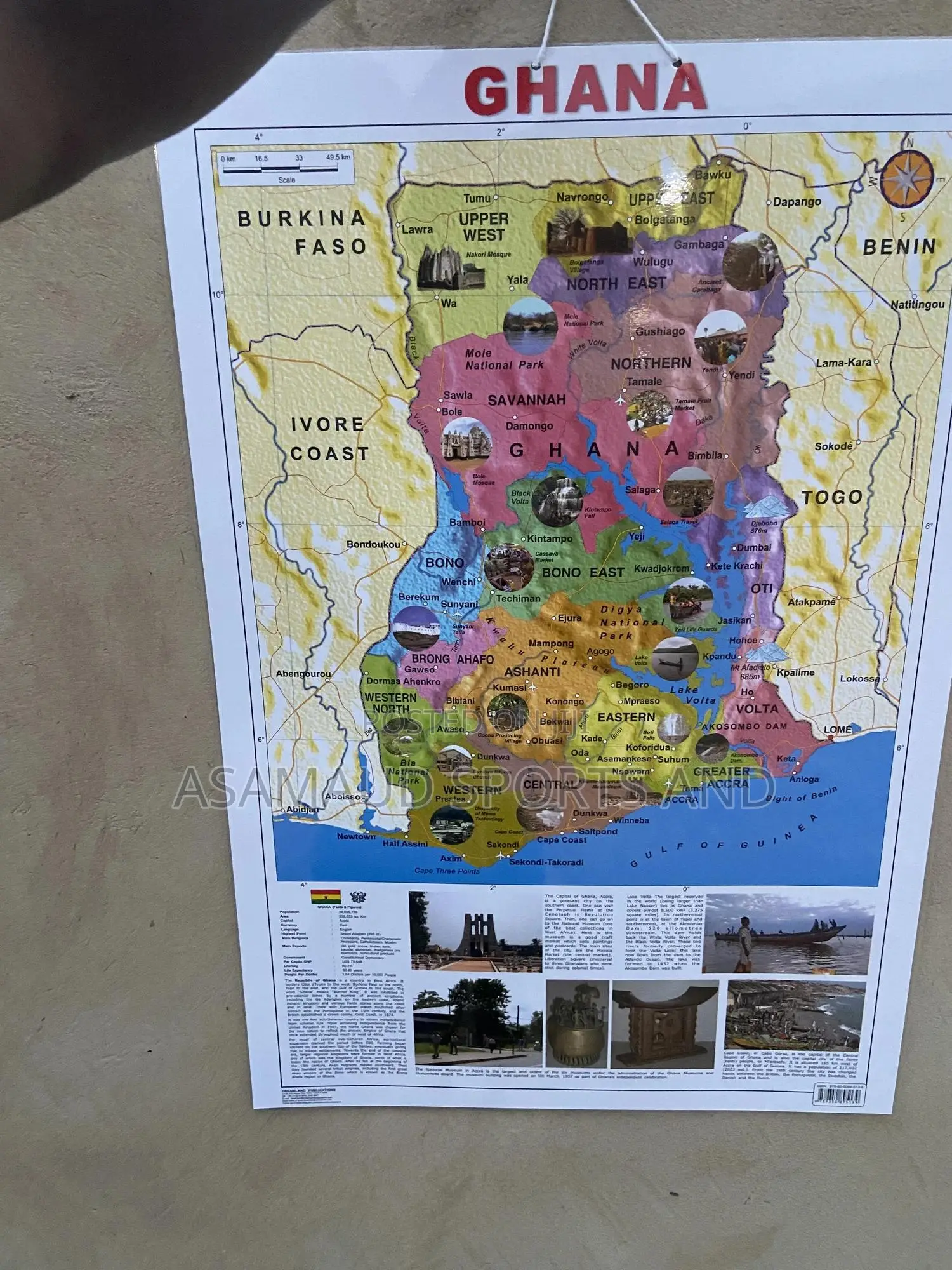 Original Laminated Ghana Calendar Available at Cool Price