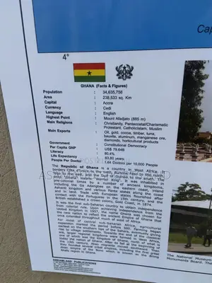 Original Laminated Ghana Calendar Available at Cool Price