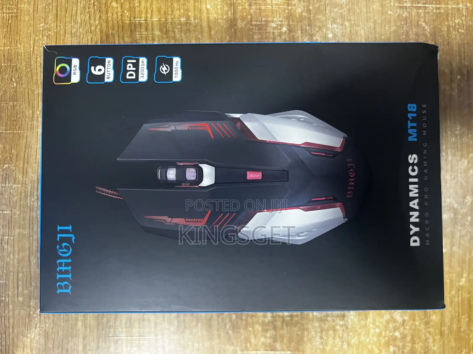 Biagji Dynamics MT18 RGB Macro Progaming Mouse