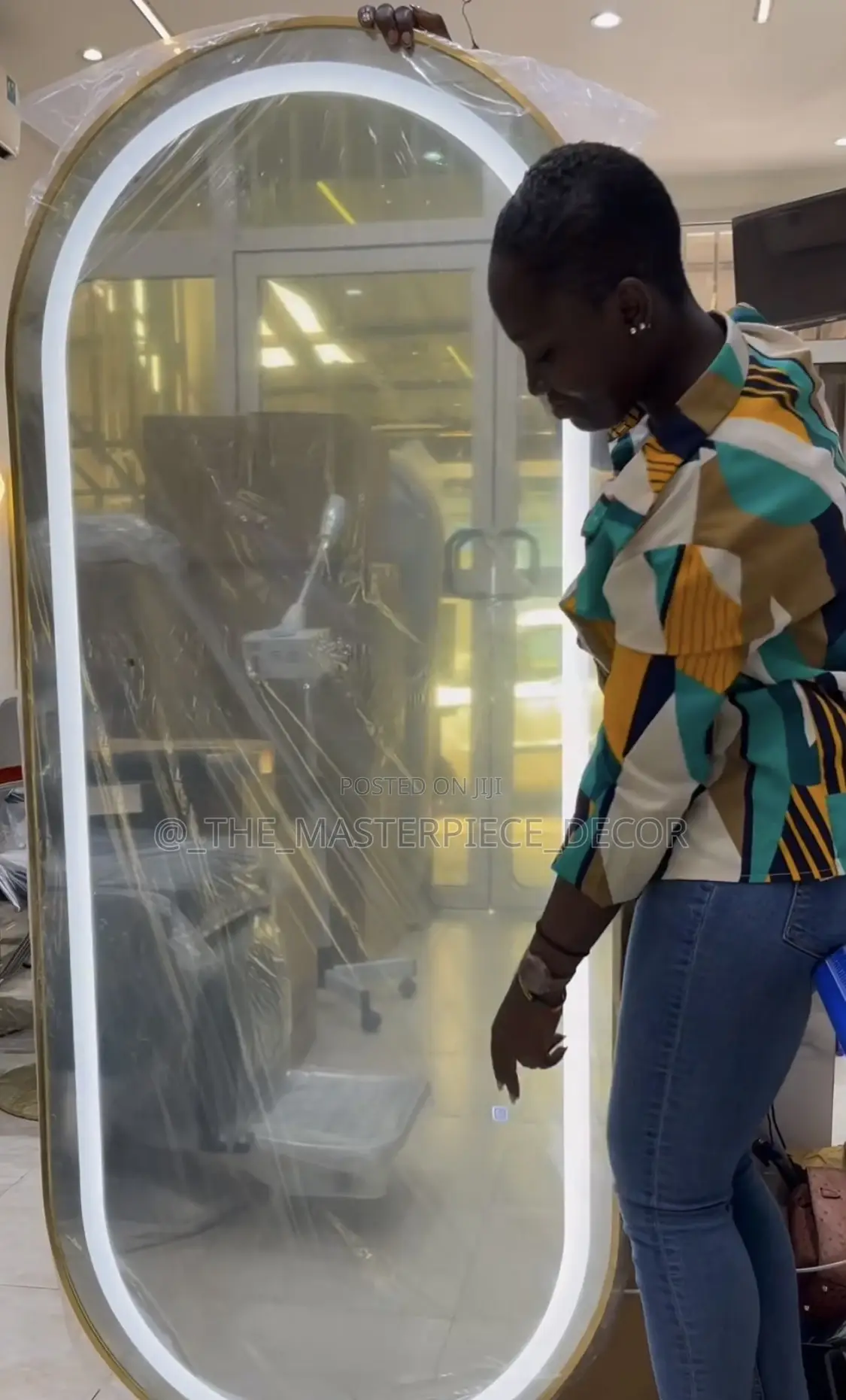 Imported Full Body Led Mirror or Mirror With Light in Accra