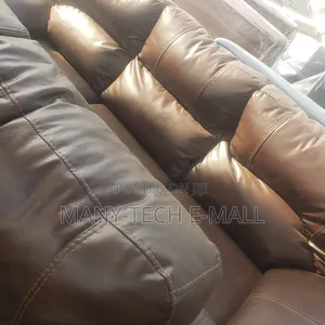 Photo - Luxurious Pure Leather Brand New Sofa Set