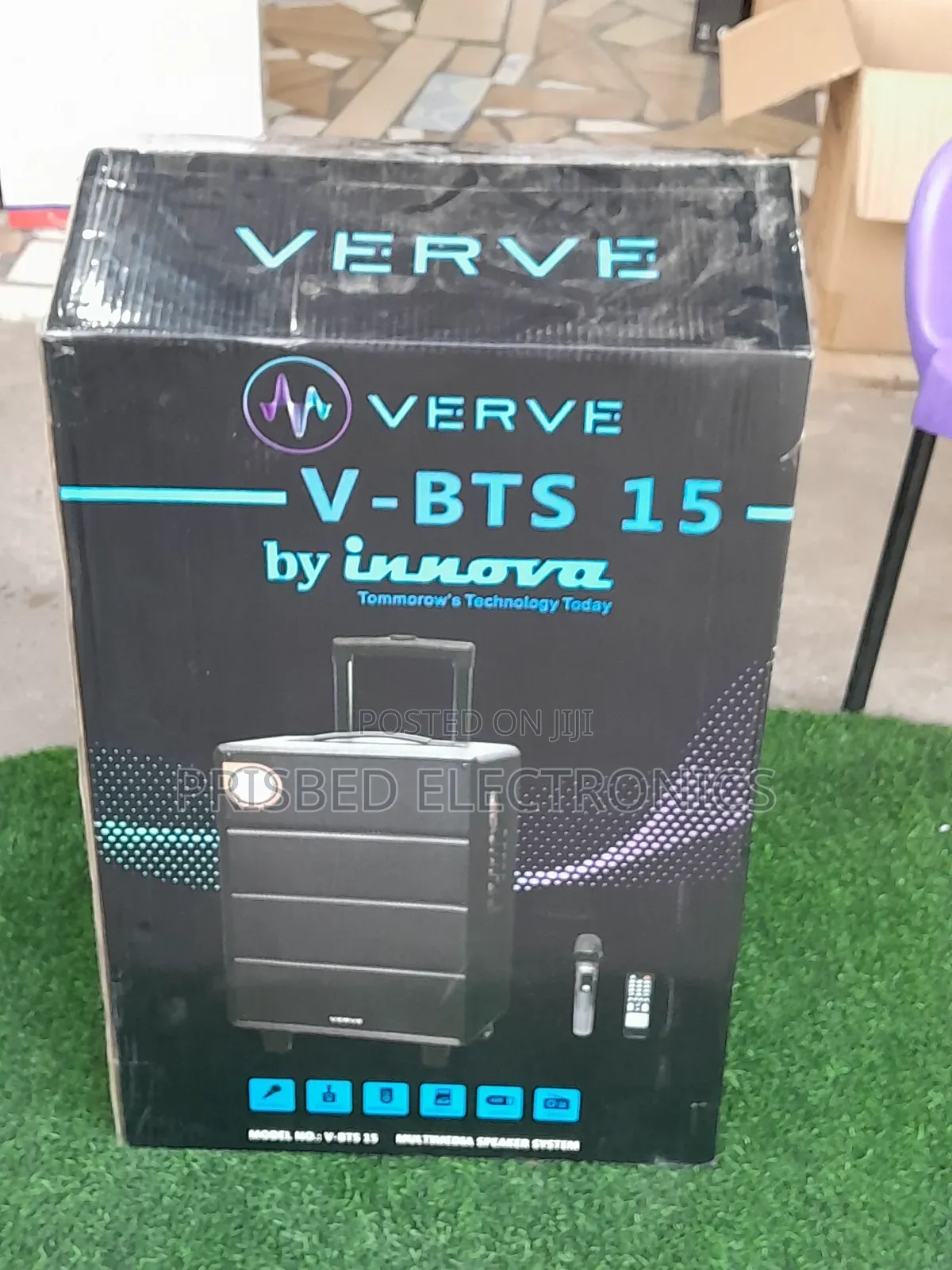 Innova 10inch Verve Wooden Trolley Speaker