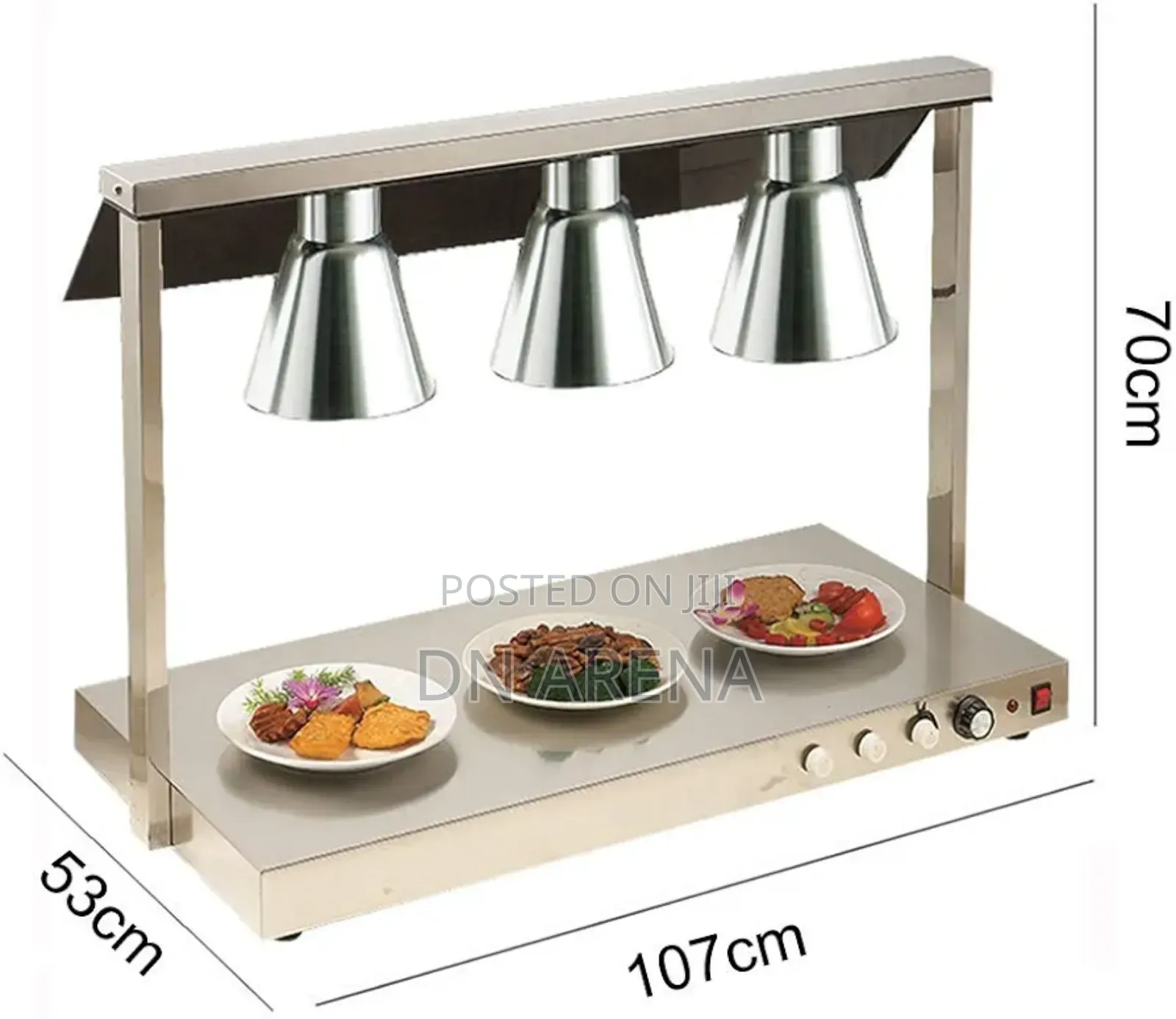 FOOD HEATING LAMP Electric Countertop Food Warmer Station