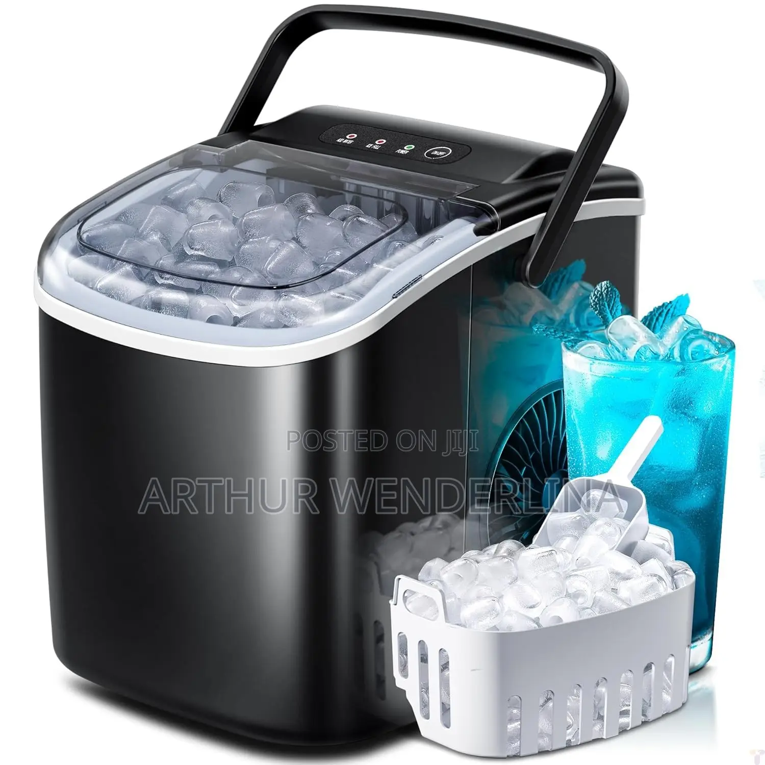 Hoffman`S Portable Ice Machine1.5L Ice Making