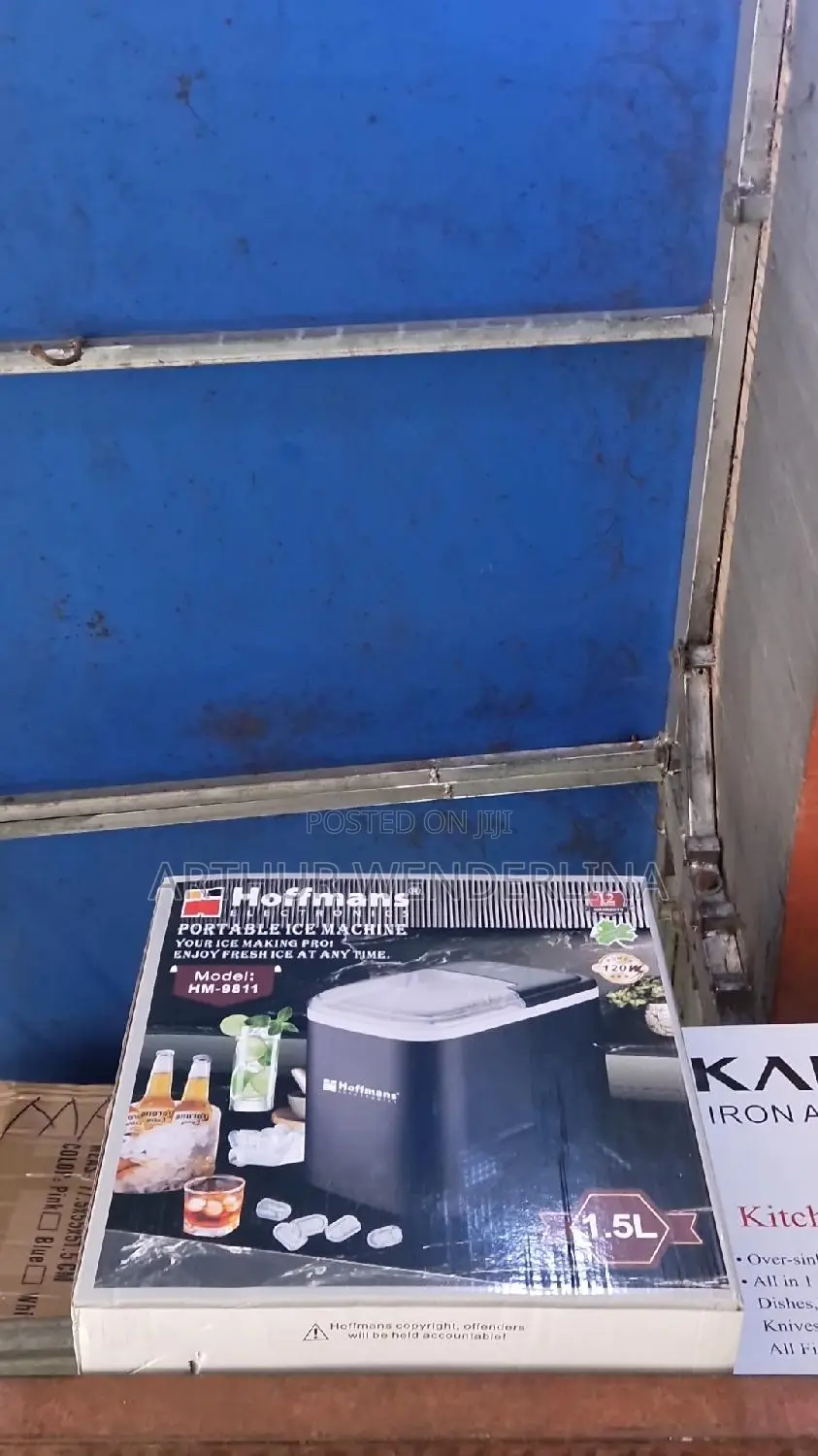Hoffman`S Portable Ice Machine1.5L Ice Making