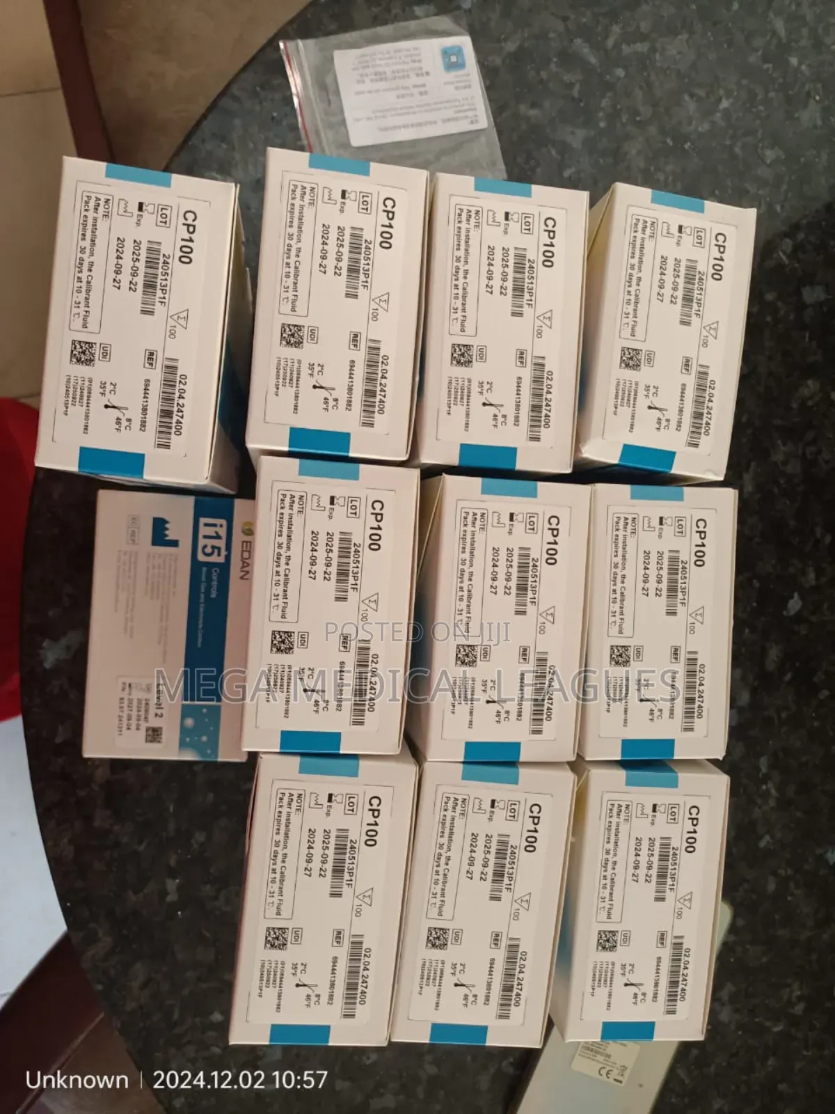 Edan BG10 Cartridge for I15 Blood Gas Analyzer