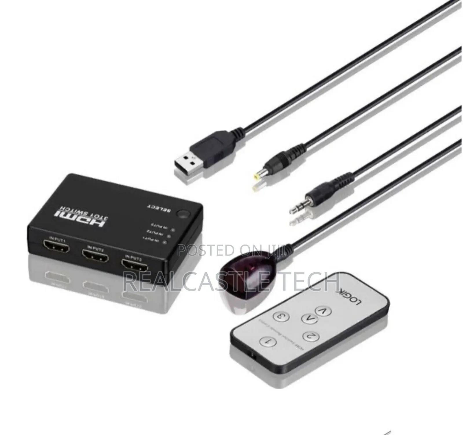 Logik HDMI 3-Way Switcher
