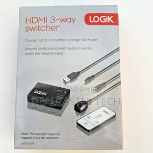 Logik HDMI 3-Way Switcher