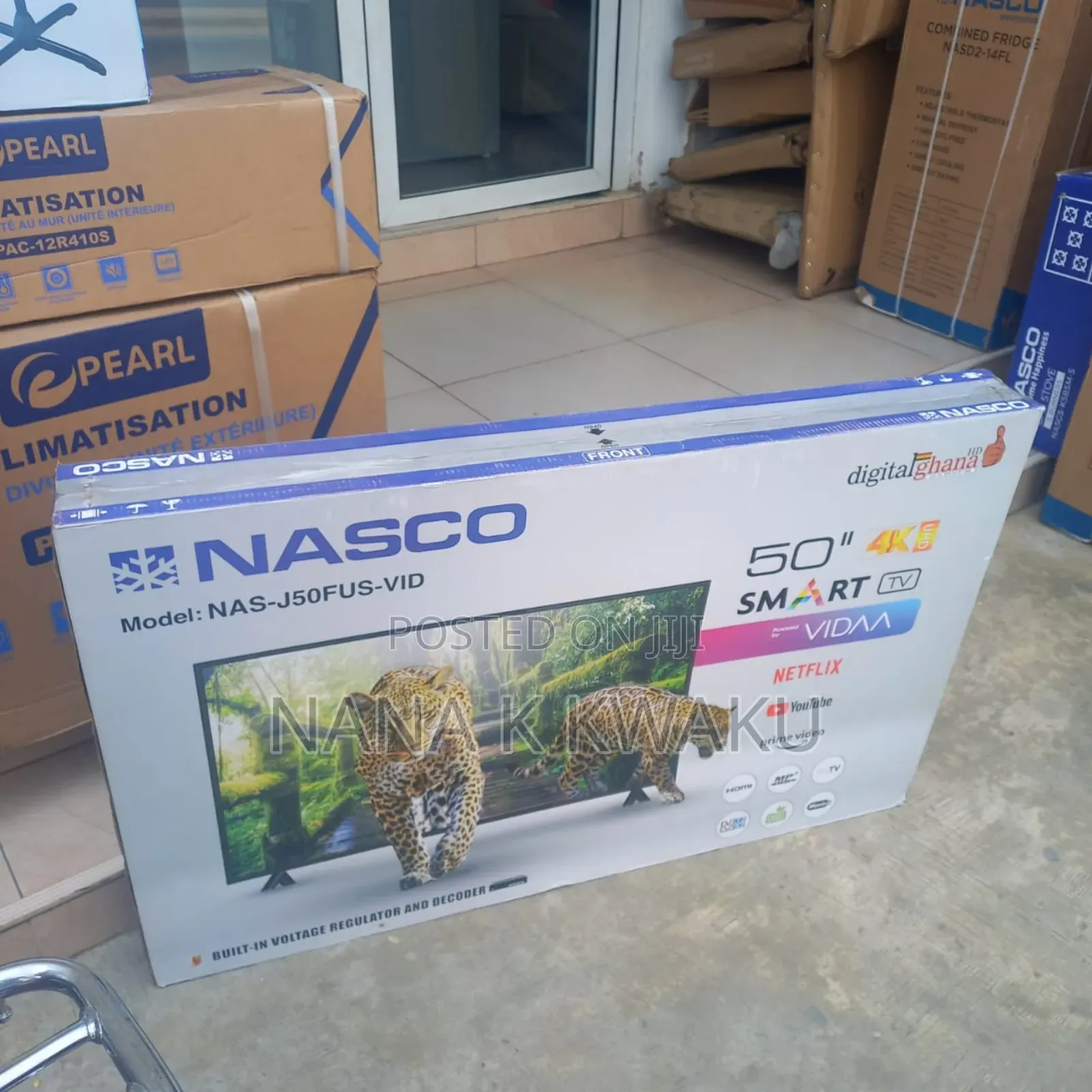 Android Tv Nasco 50inches Smart Digital Tv