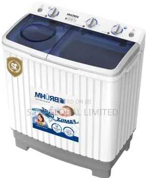 Magic Cleaning With Bruhm 7kg Twin Tub Top Load Washing Mach