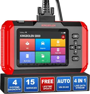 Photo - Kingbolen S800 Car Scanner 4systems, 15 Resets, Free Uodate