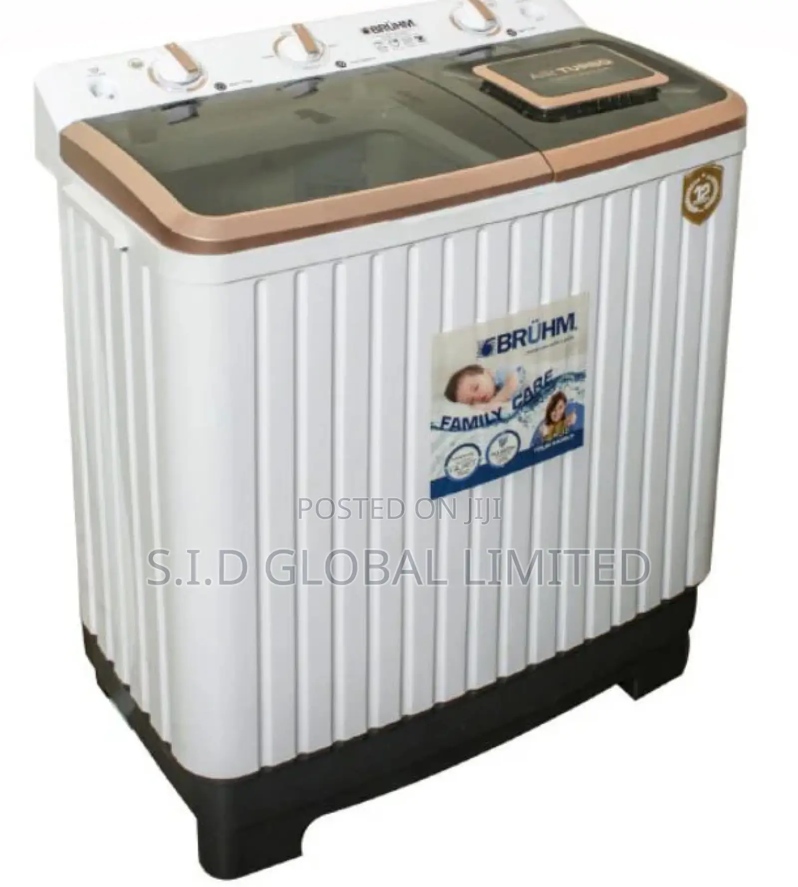 Modern Bruhm 8kg Twin Tub Washing Machine
