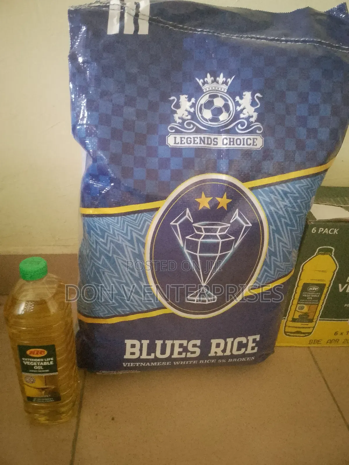 5kg Perfumed Rice and Vegetable Oil Delicious for All Meals
