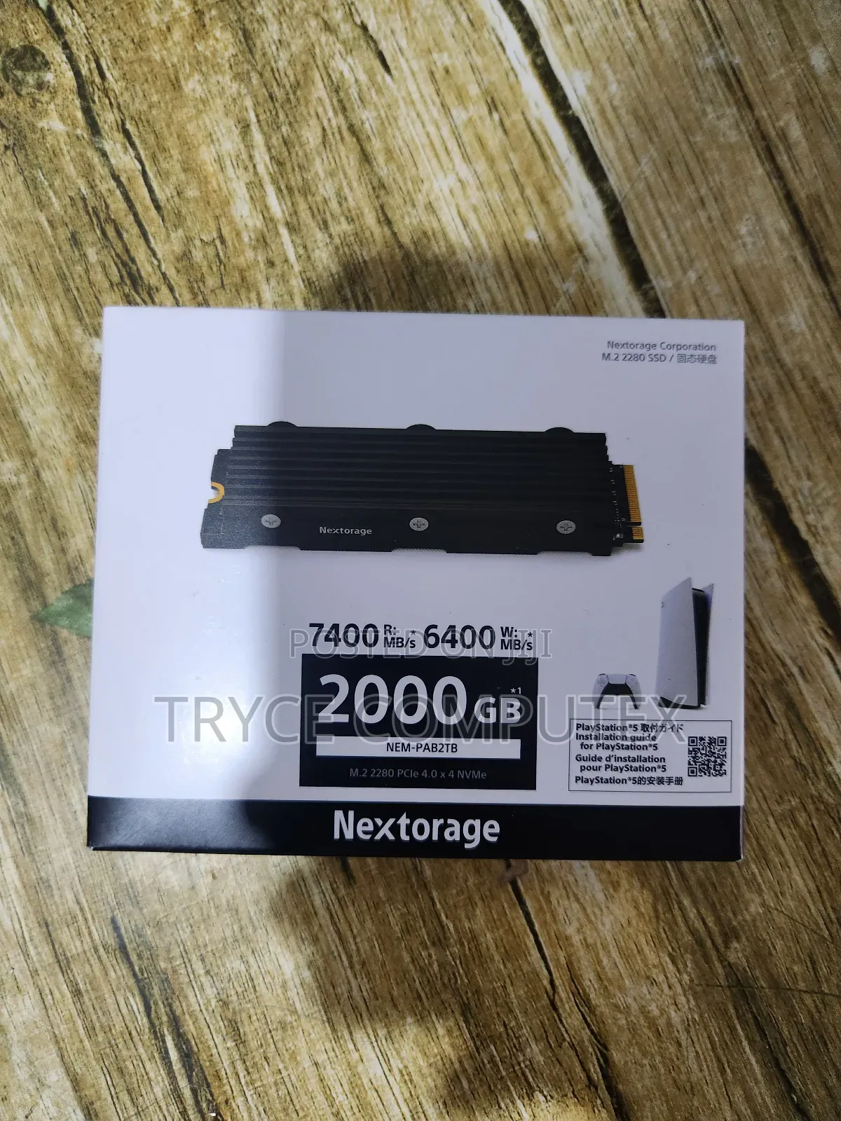 2tb Internal SSD Work With Ps 5,Pc, Laptop M.2 Gen4 Nvme