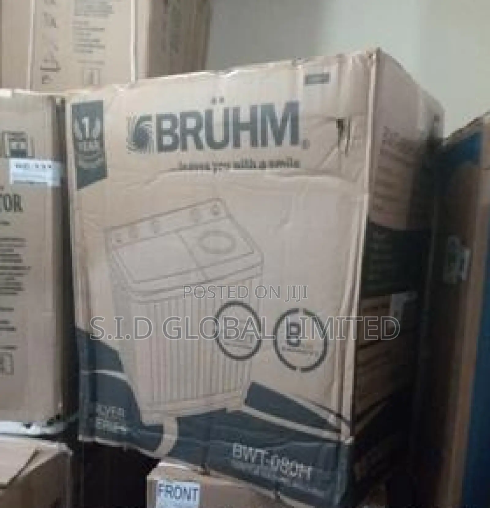 Take Home Bruhm 12kg Twin Tub Washing Machine
