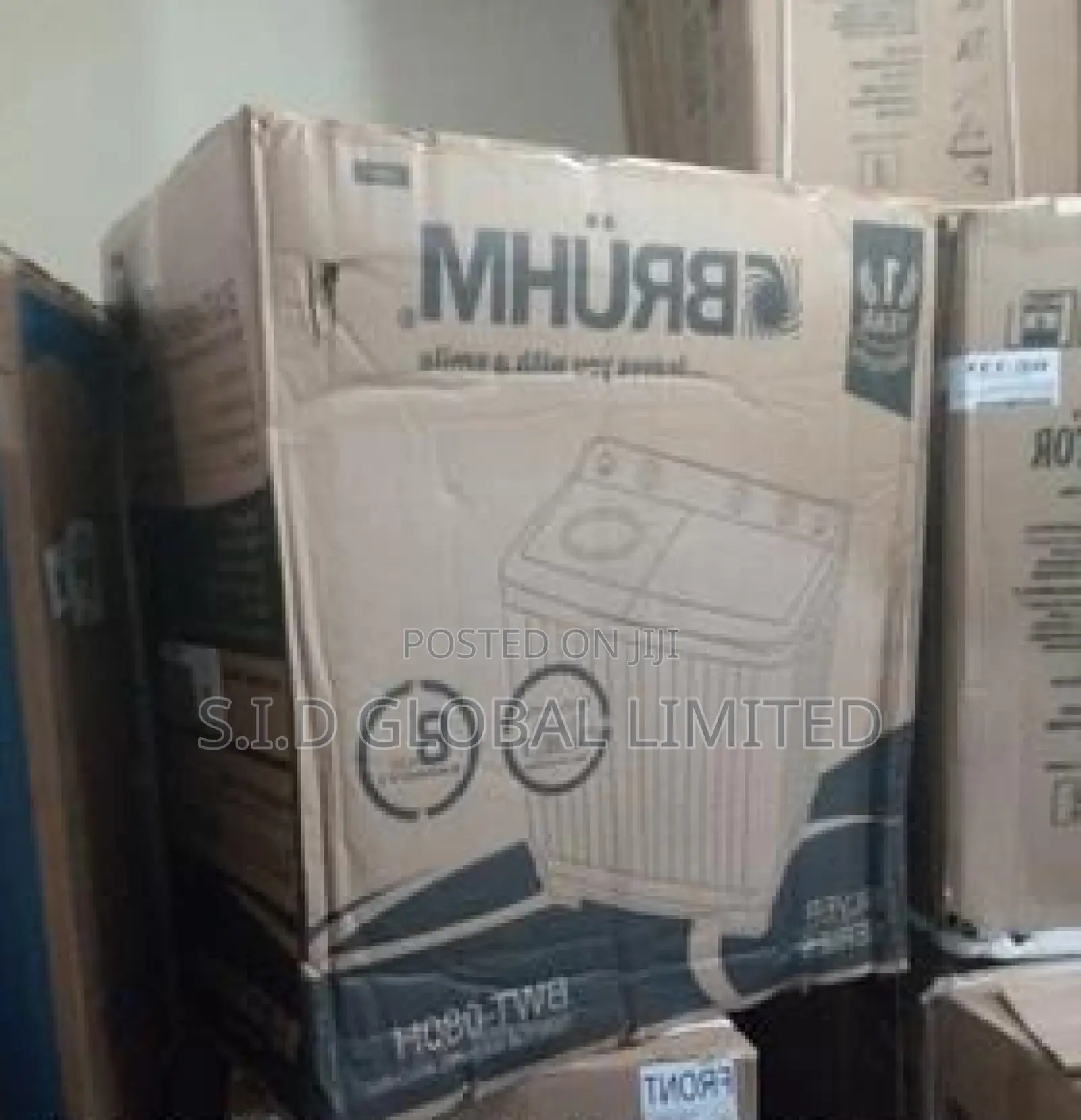 Get Clean Cloth With Bruhm 12kg Twin Tub Washing Machine