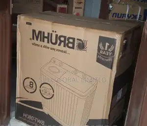 Exclusive Bruhm 12kg Twin Tub Washing Machine