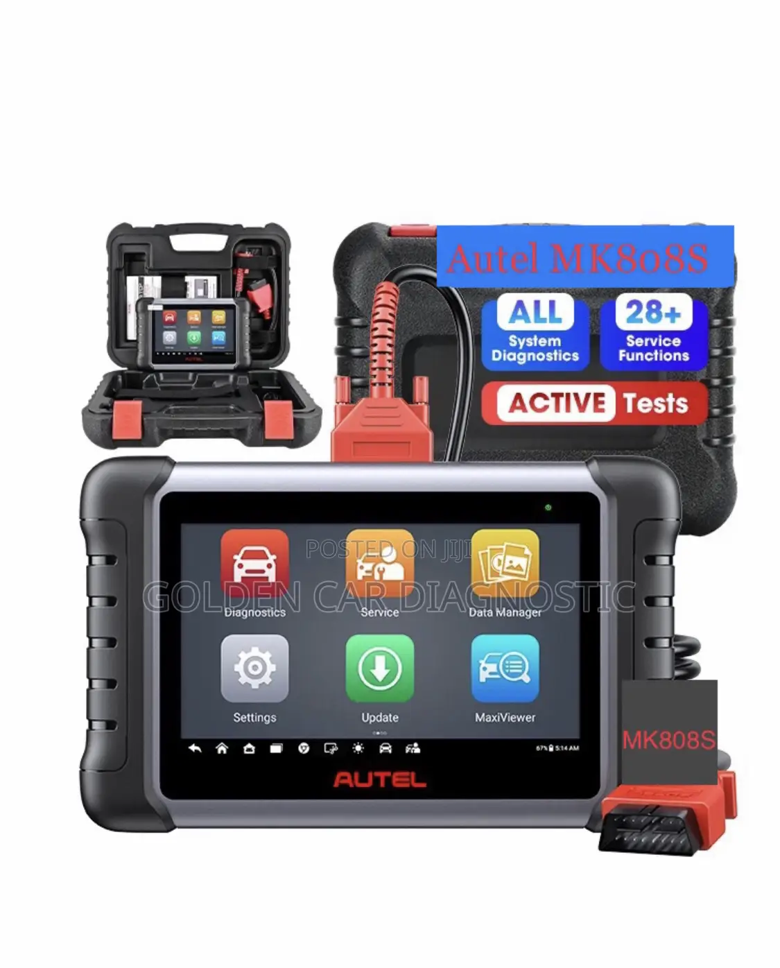 Autel Maxicom Mk808s Obd2 Car Diagnostic Scanner