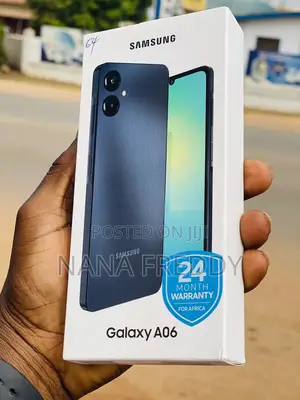 New Samsung Galaxy A06 64 GB Black
