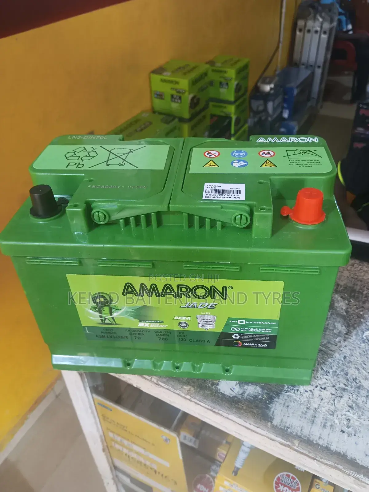 Original Agm Batteries From India + Free Delivery