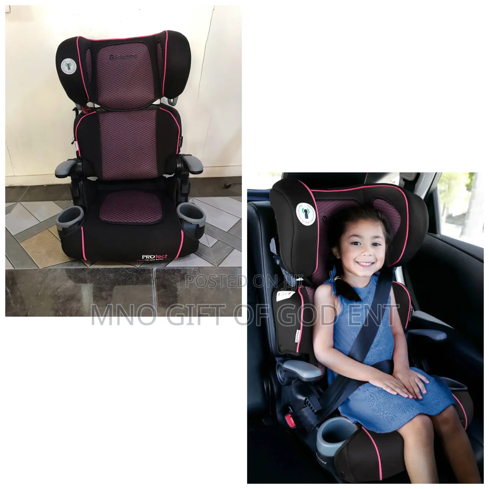 Protect 2-in-1 Folding Booster Car Seat