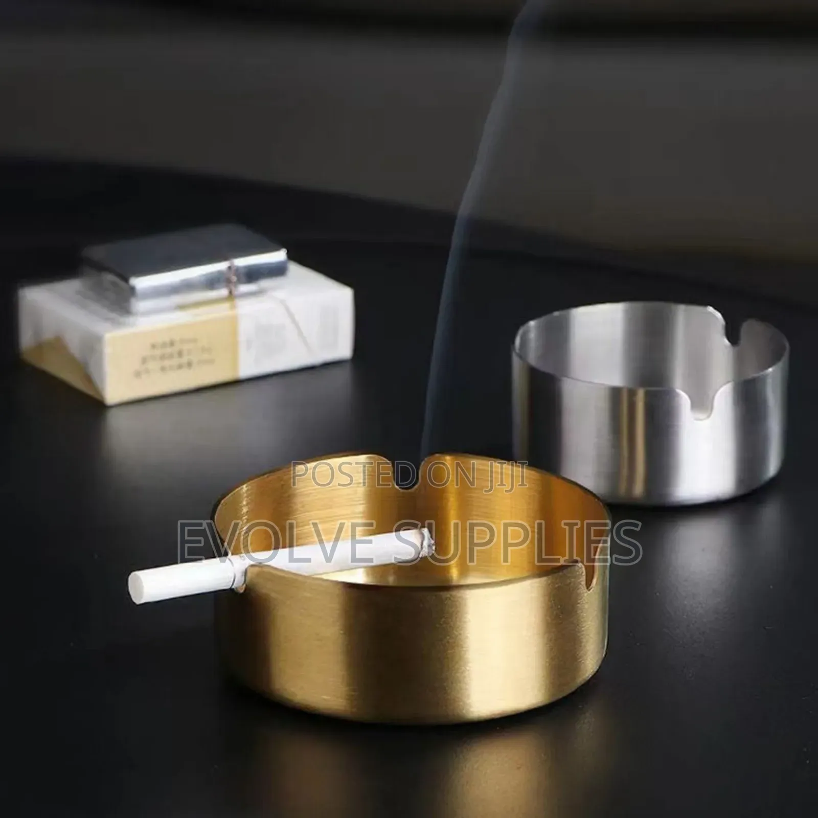 14cm Stainless Steel Ashtray