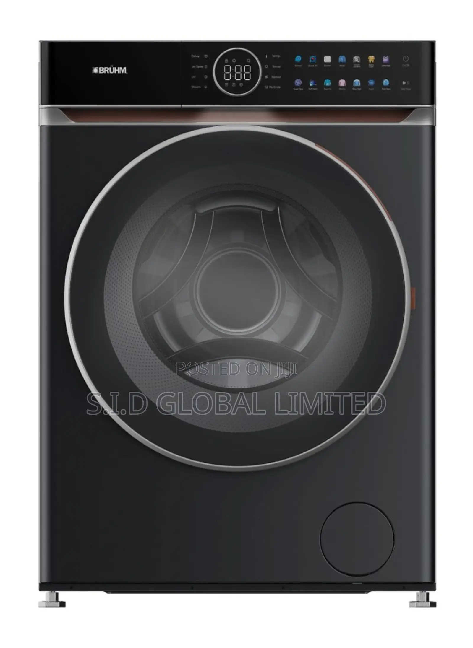 Newest Bruhm 8kg Front Load Washing Machine