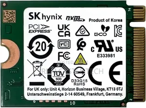 Skhynix 256GB Nvme Pcie M.2 30mm SSD