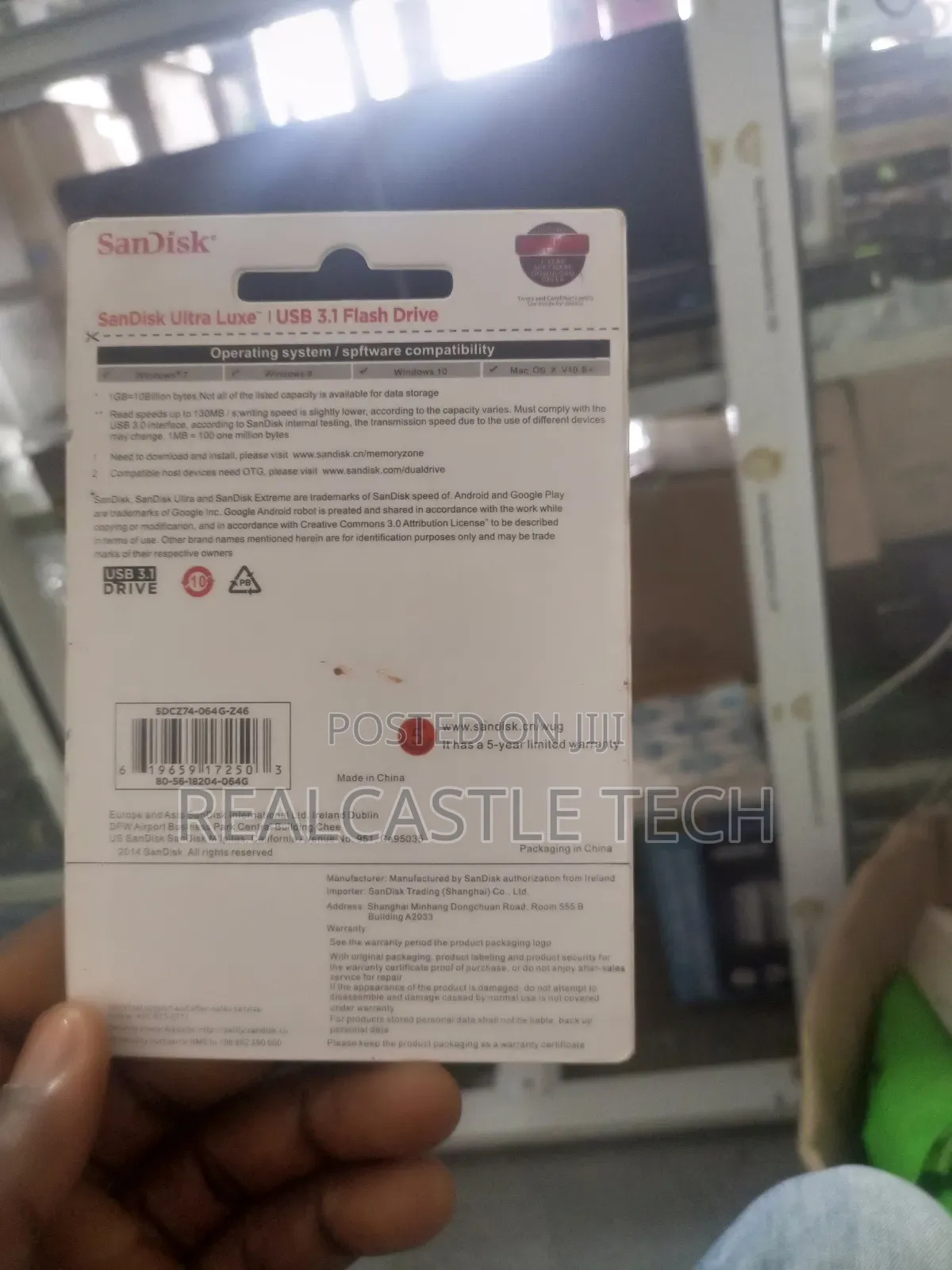 Sandisk 64GB Pendrive