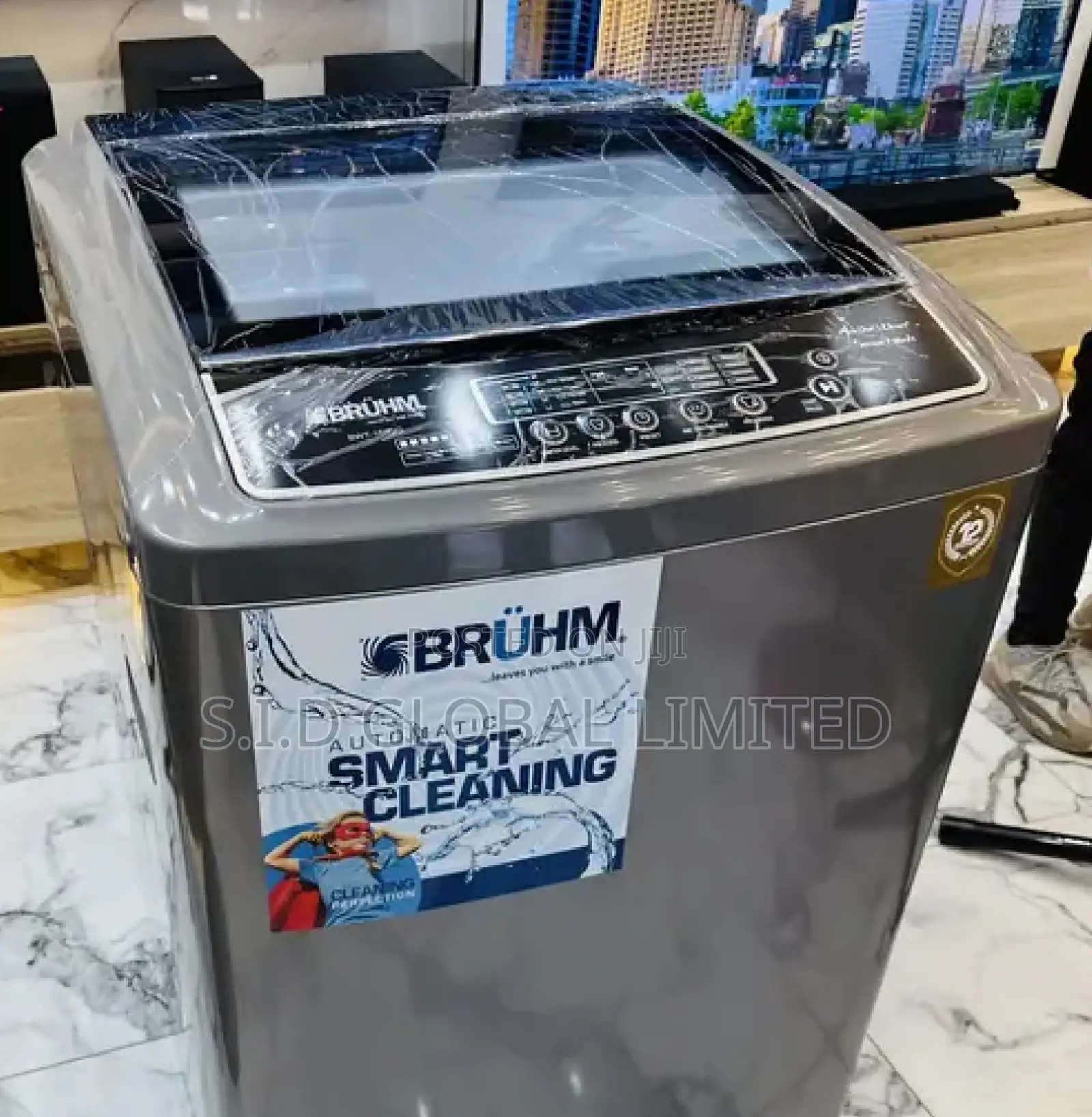 Authentic Bruhm 16kg Topload Fully Automatic Washing Machine