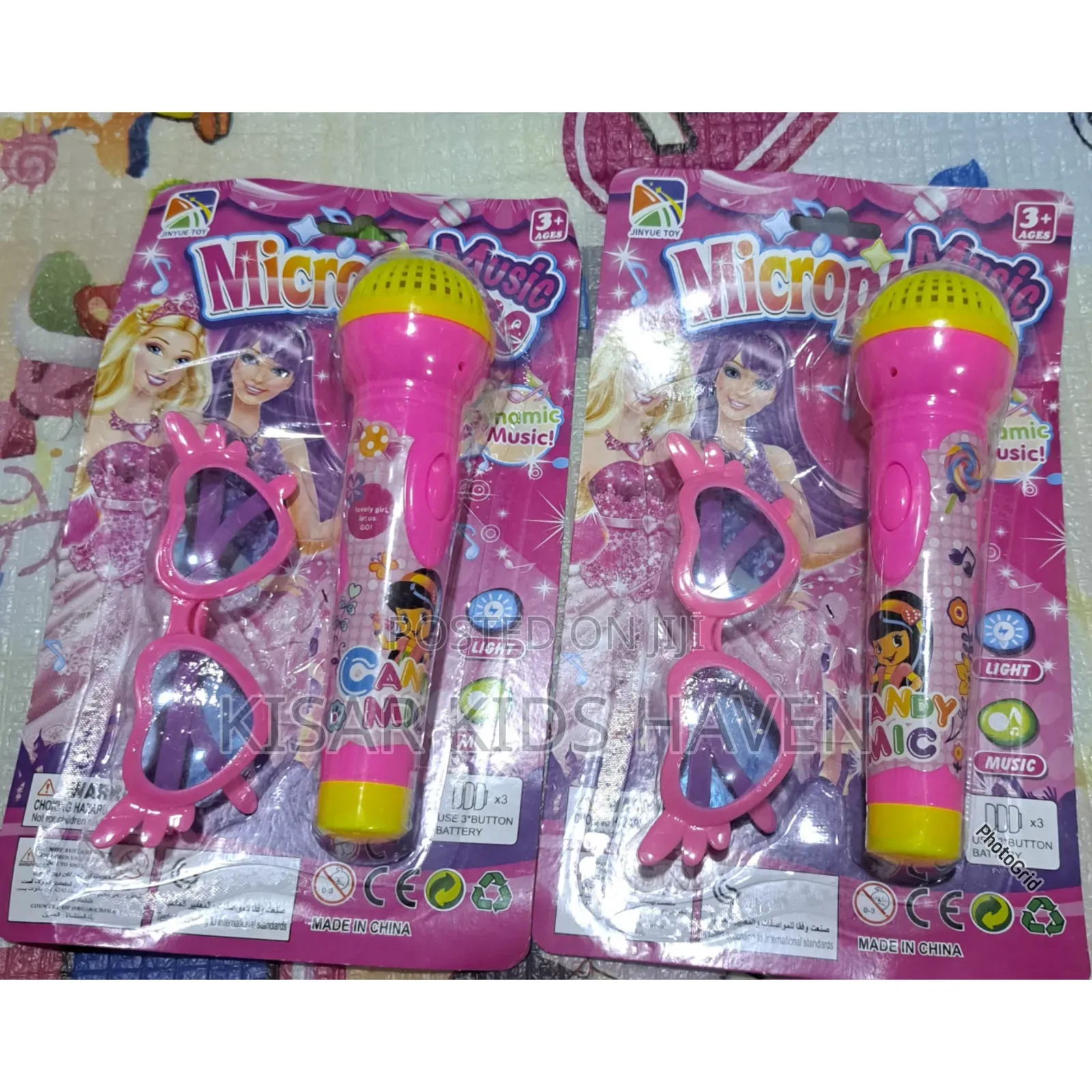 Kids Microphone With Music and Glasses
