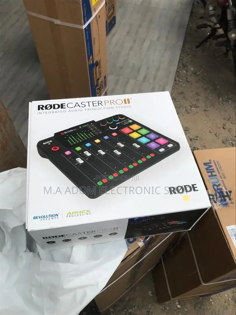Rødecaster Pro II: Your Creative Audio Arsenal