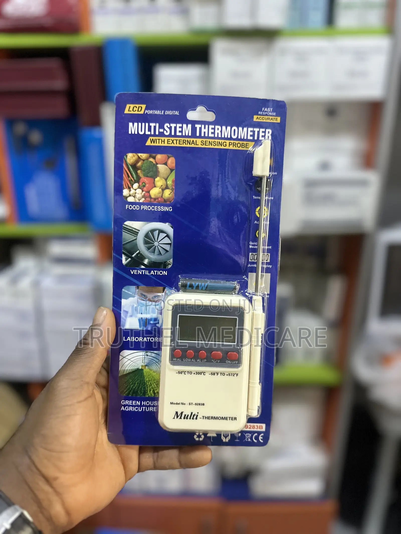 Fridge/Freezer Thermometer - Multi Function