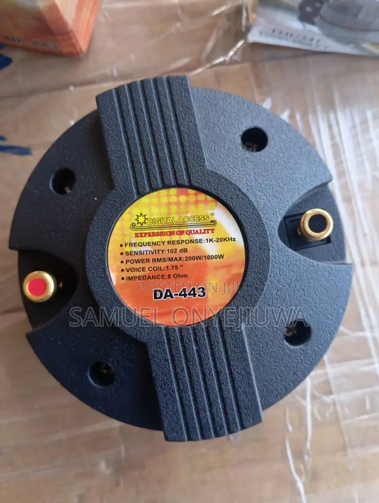 Horn Tweeter Magnet Driver Unit -D443 -1000w