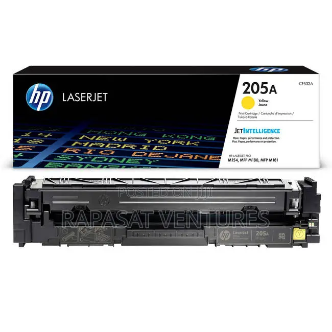 HP 205A Yellow Original Laserjet Toner Cartridge (CF532A)