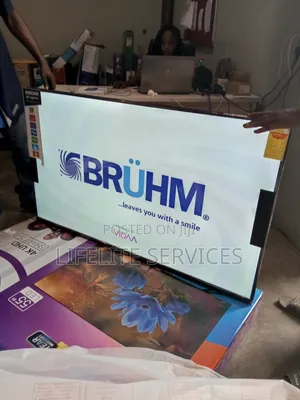 Bruhm 55" Tv Led Smart Bluetooth Connectivity