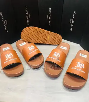 John Galliano Unisex Slides/Slippers
