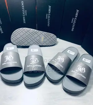 John Galliano Unisex Slides/Slippers