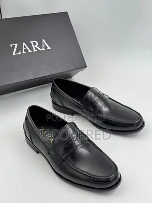 ZARA Men’S Leather Loafers