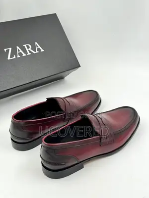ZARA Men’S Leather Loafers