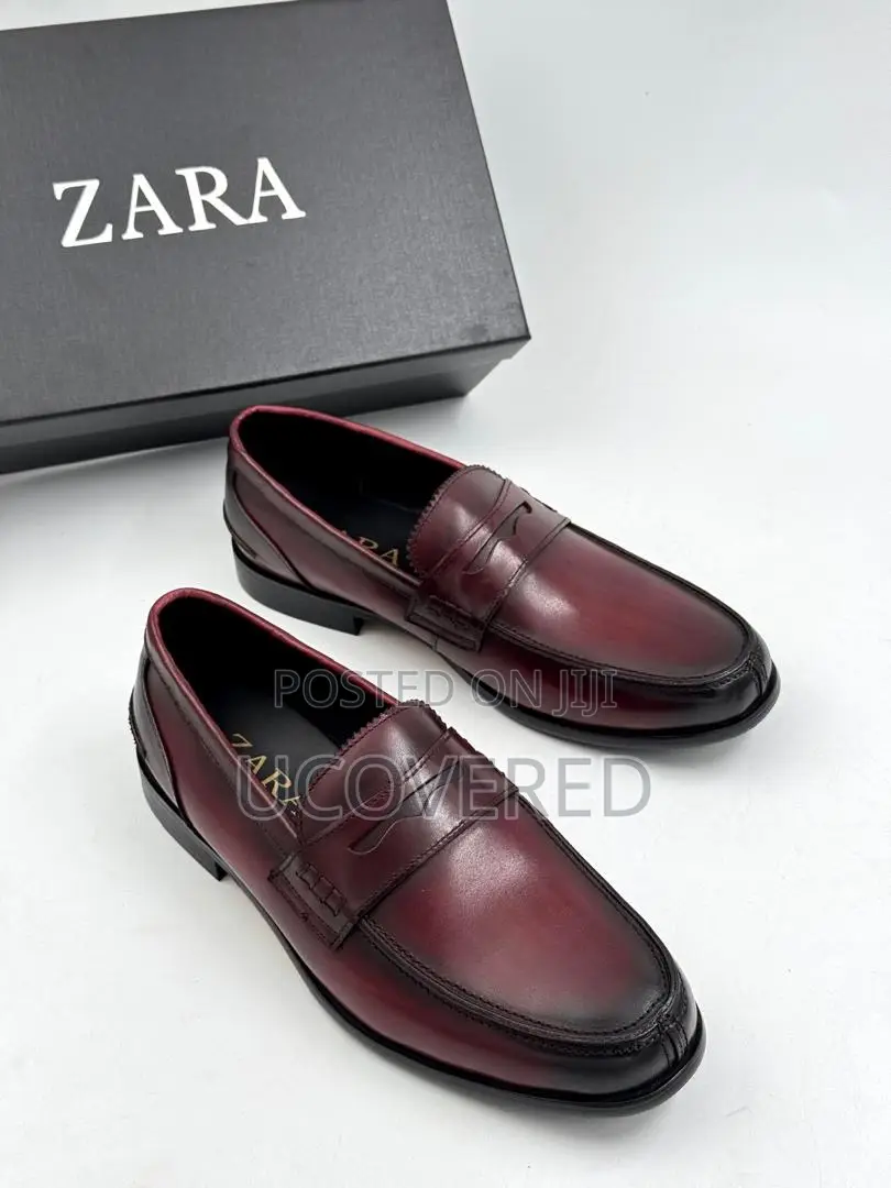 ZARA Men’S Leather Loafers