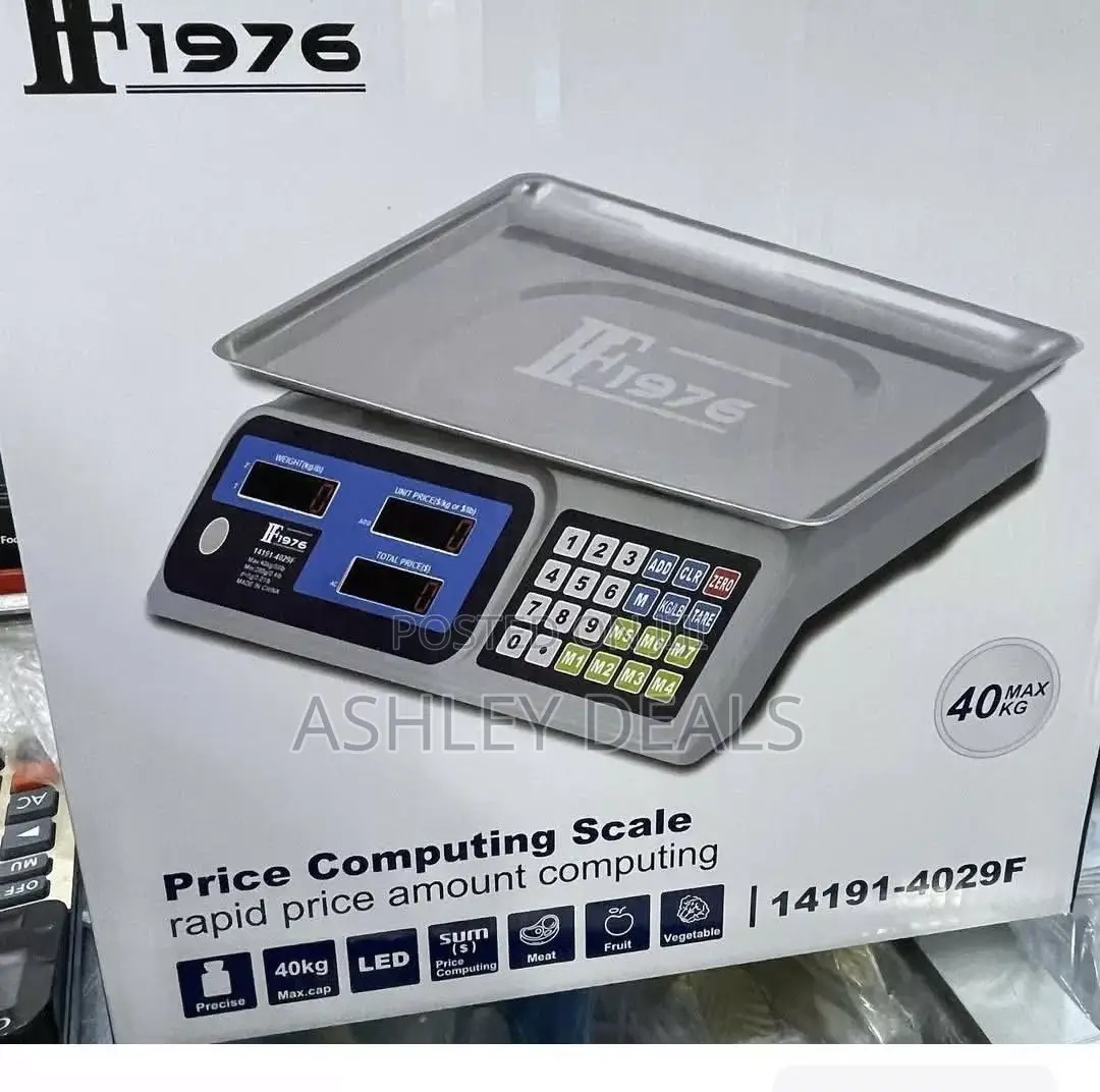 40kg Electronic Food Pricing Scale