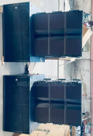 10inches Line Array Setup With Martins Audio Bass Speakers