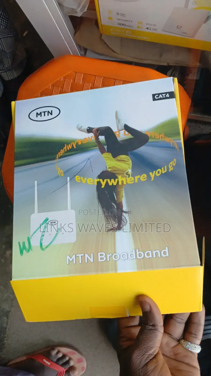 Mtn Universal Mini Turbonet Router With 200 Gigs Normal  Sim