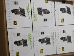 4g Ai Smart Solar Camera ( All Sim Card )