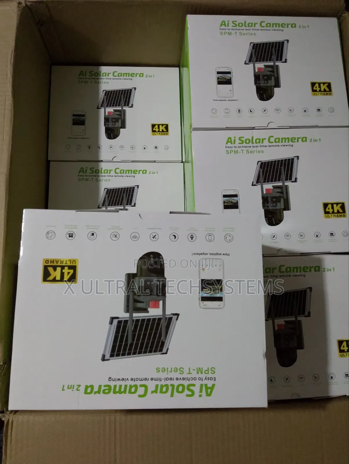 4g Ai Smart Solar Camera ( All Sim Card )